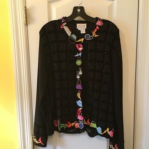 Christmas  or winter decorated sweater